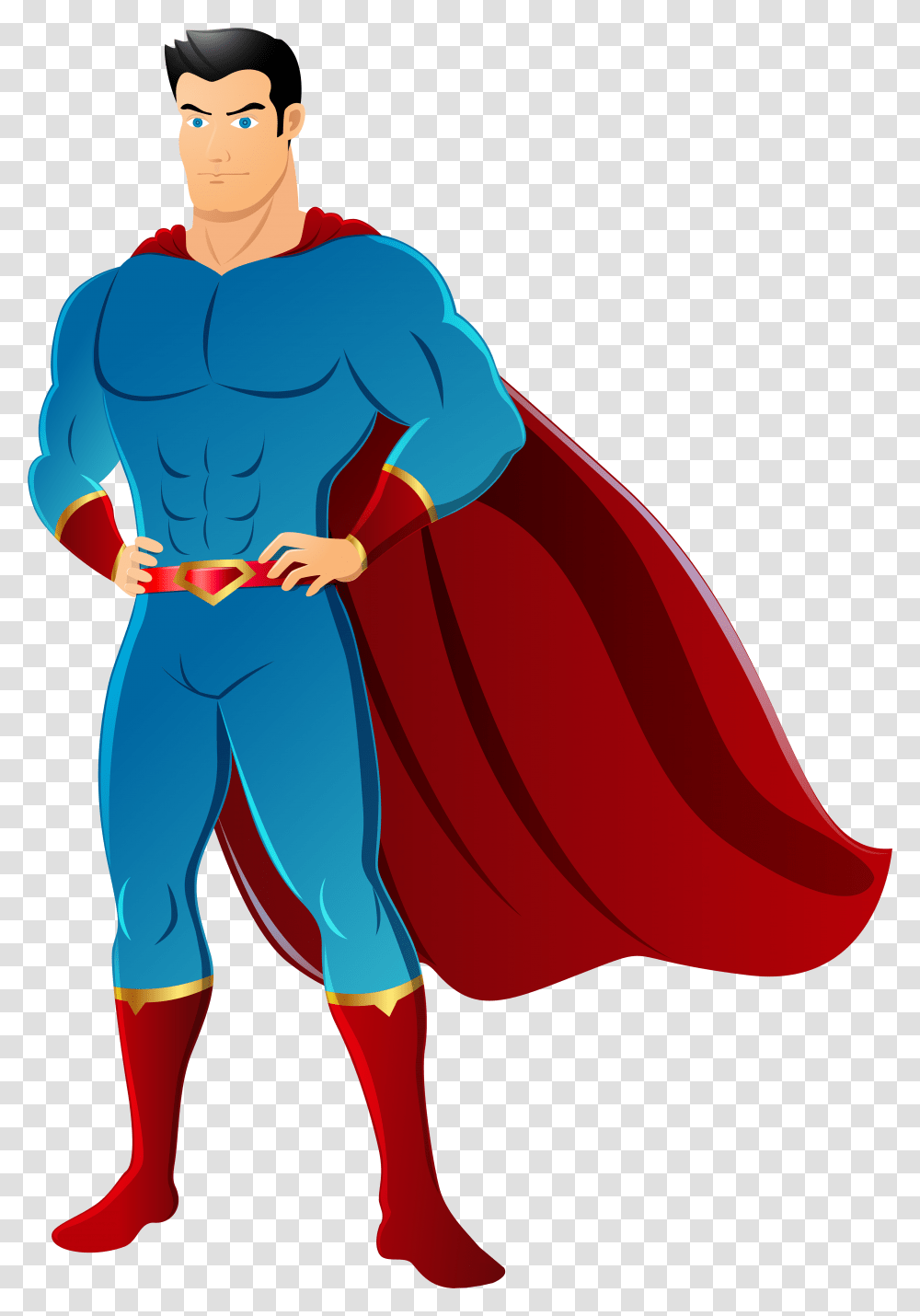 Suit Clipart Background Superhero, Apparel, Costume, Person Transparent Png