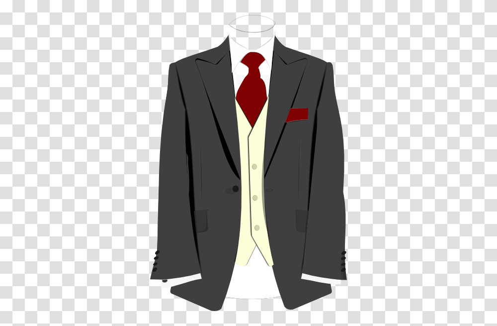 Suit Clipart Suit And Tie, Overcoat, Apparel, Accessories Transparent Png