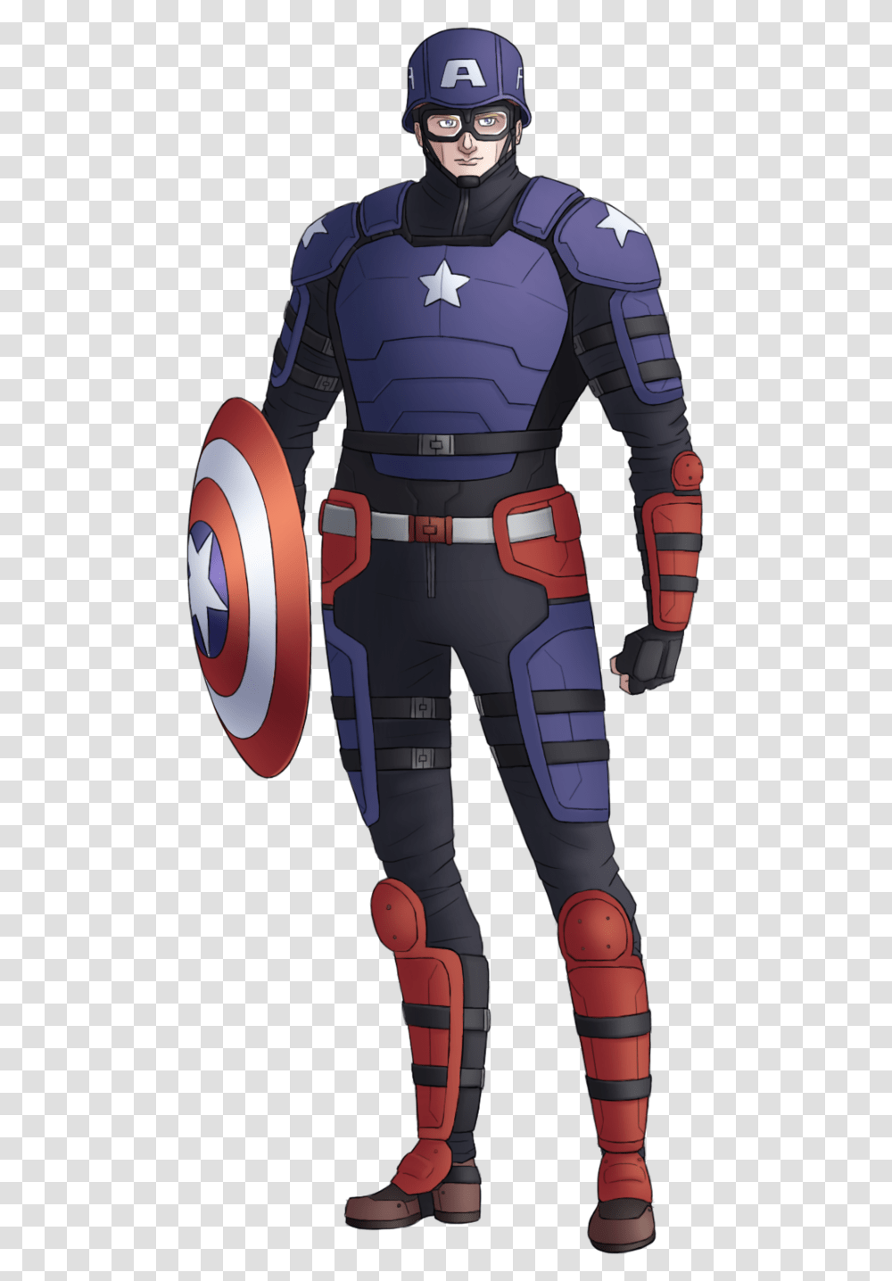 Suit Drawing Captain America Green Mamba Dc, Helmet, Apparel, Armor Transparent Png