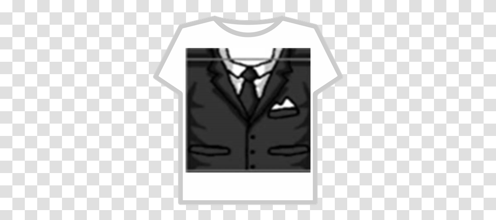 Suit Roblox T Shirt Noob, Clothing, Apparel, Overcoat, T-Shirt Transparent Png