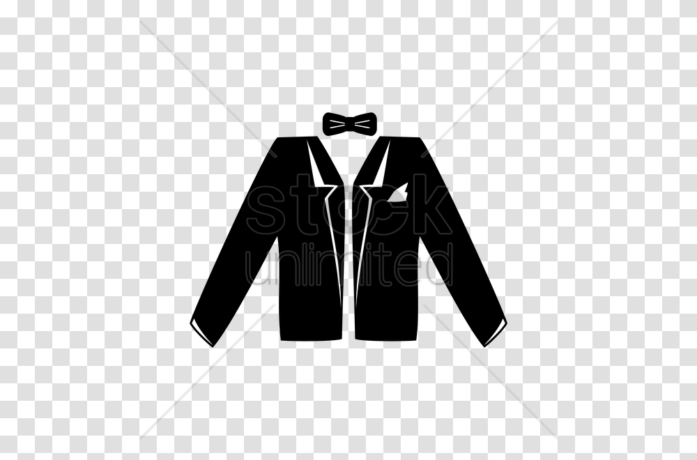 Suit With Bow Tie Vector Image, Duel, Silhouette, Armor, Weapon Transparent Png