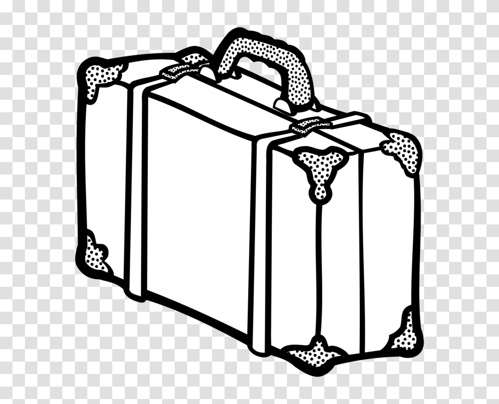 Suitcase Baggage Line Art Drawing Travel, Lamp, Briefcase, Luggage Transparent Png