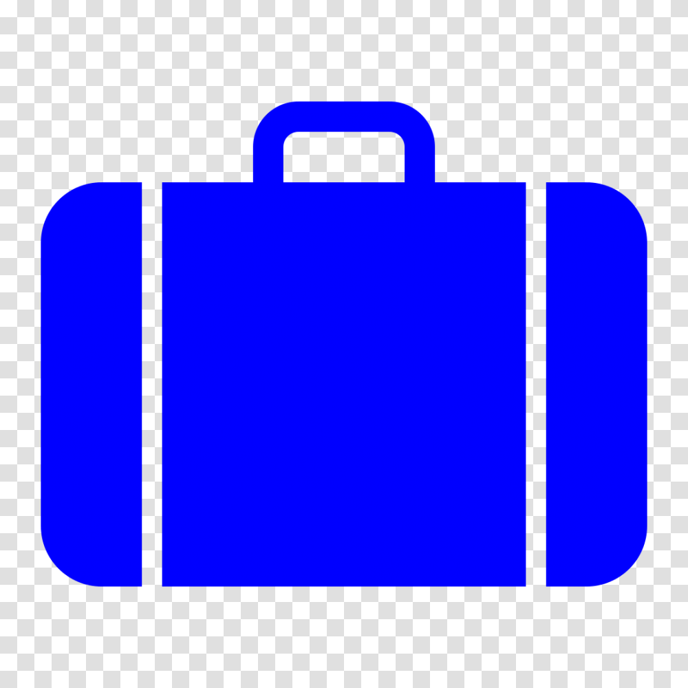 Suitcase Clipart Blue Bag, First Aid, Luggage, Briefcase Transparent Png