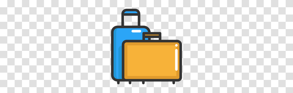 Suitcase Clipart, Gas Pump, Machine, Luggage Transparent Png