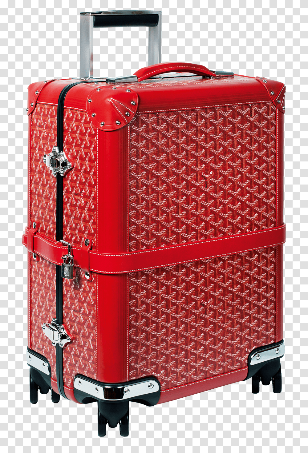 Suitcase From Goyard Bourget Goyard Luggage, Gas Pump, Machine Transparent Png