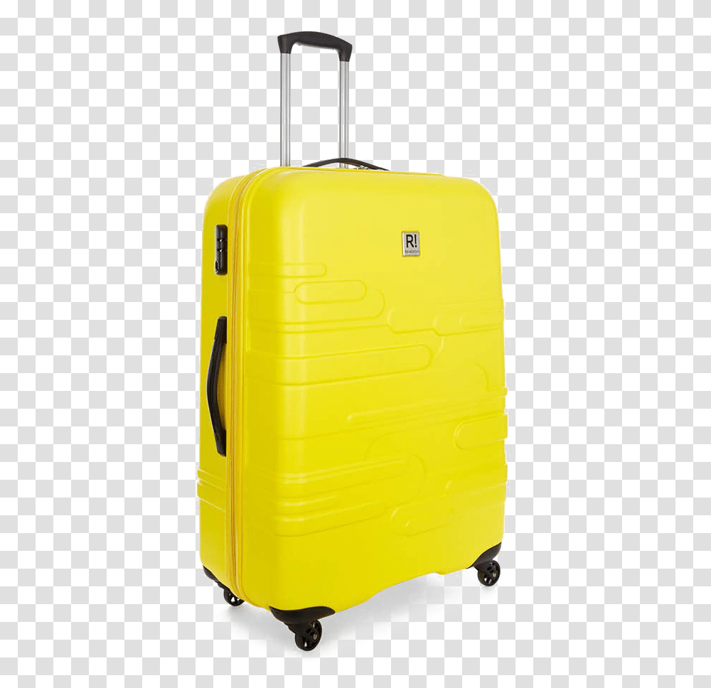 Suitcase High Quality Image Yellow Suitcase Medium, Luggage, Truck, Vehicle Transparent Png