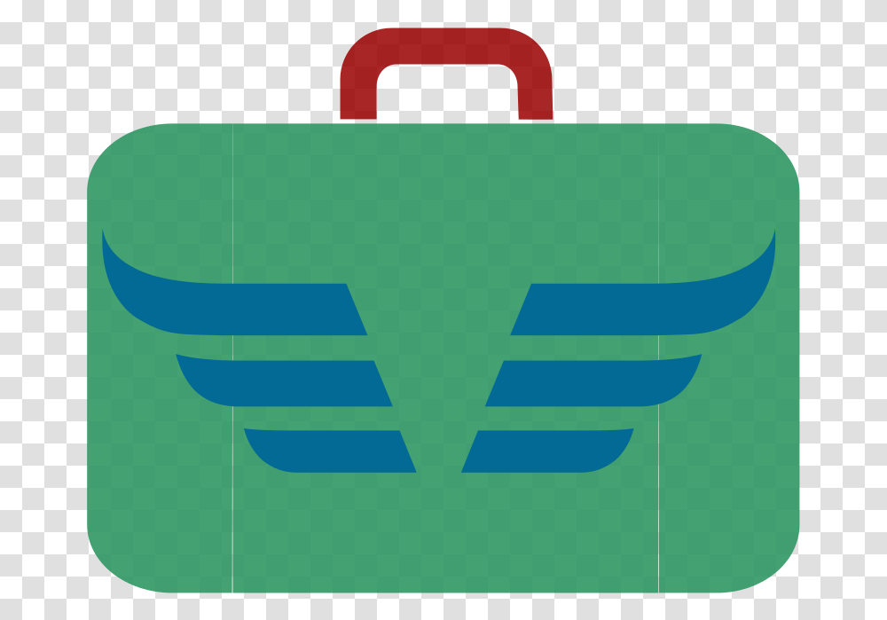 Suitcase Icon Blue Green Red Dynamic V174 Briefcase, Bag, Logo, Trademark Transparent Png