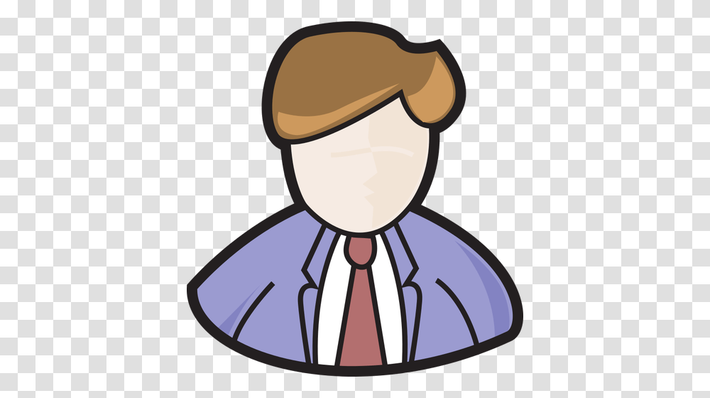 Suited Man Avatar, Tie, Accessories, Accessory Transparent Png