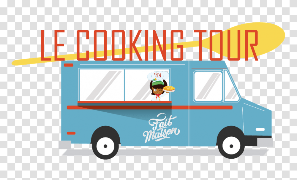 Suivez Le Cooking Tour Tatie Maryse, Bus, Vehicle, Transportation, Tour Bus Transparent Png