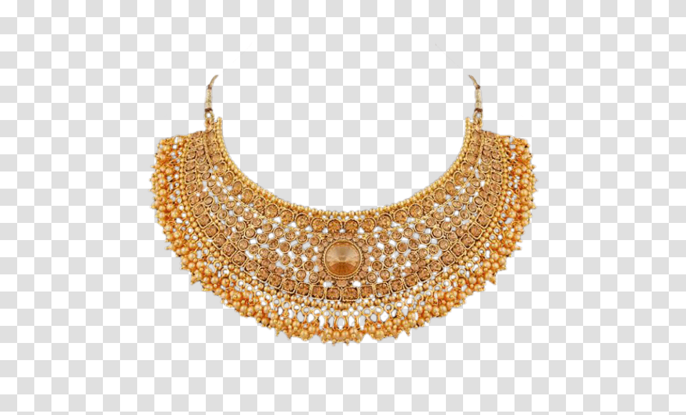Sukkhi Traditional Gold Plated Kundan Choker Necklace Wedding Golden Necklace, Jewelry, Accessories, Accessory Transparent Png