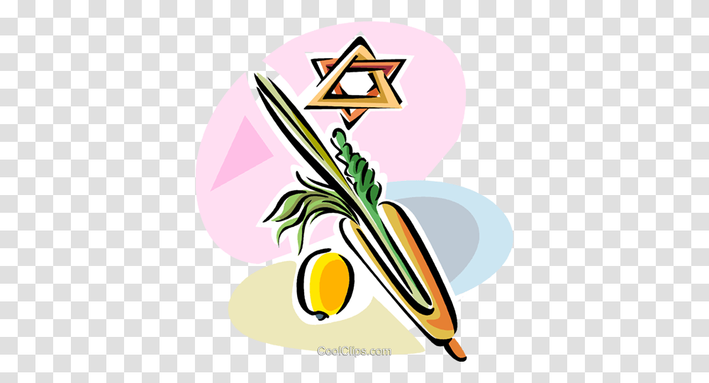 Sukkot Arbaat Haminim Royalty Free Vector Clip Art Illustration, Bird, Animal, Drawing Transparent Png