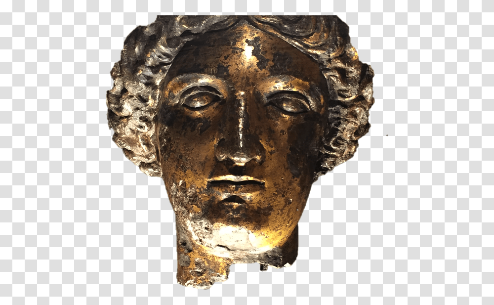 Sulis Minerva, Head, Bronze, Sculpture Transparent Png