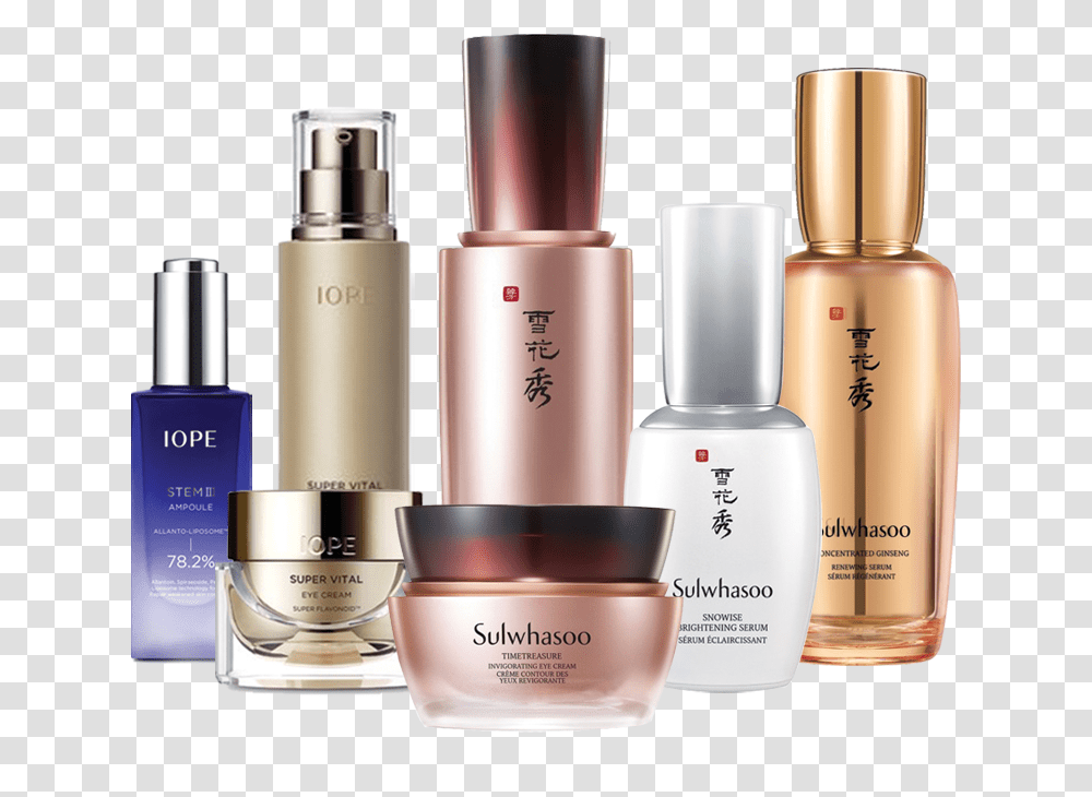 Sulwhasoo Sal Concentrated Ginseng Renewing Serum, Cosmetics, Bottle, Lipstick, Face Makeup Transparent Png