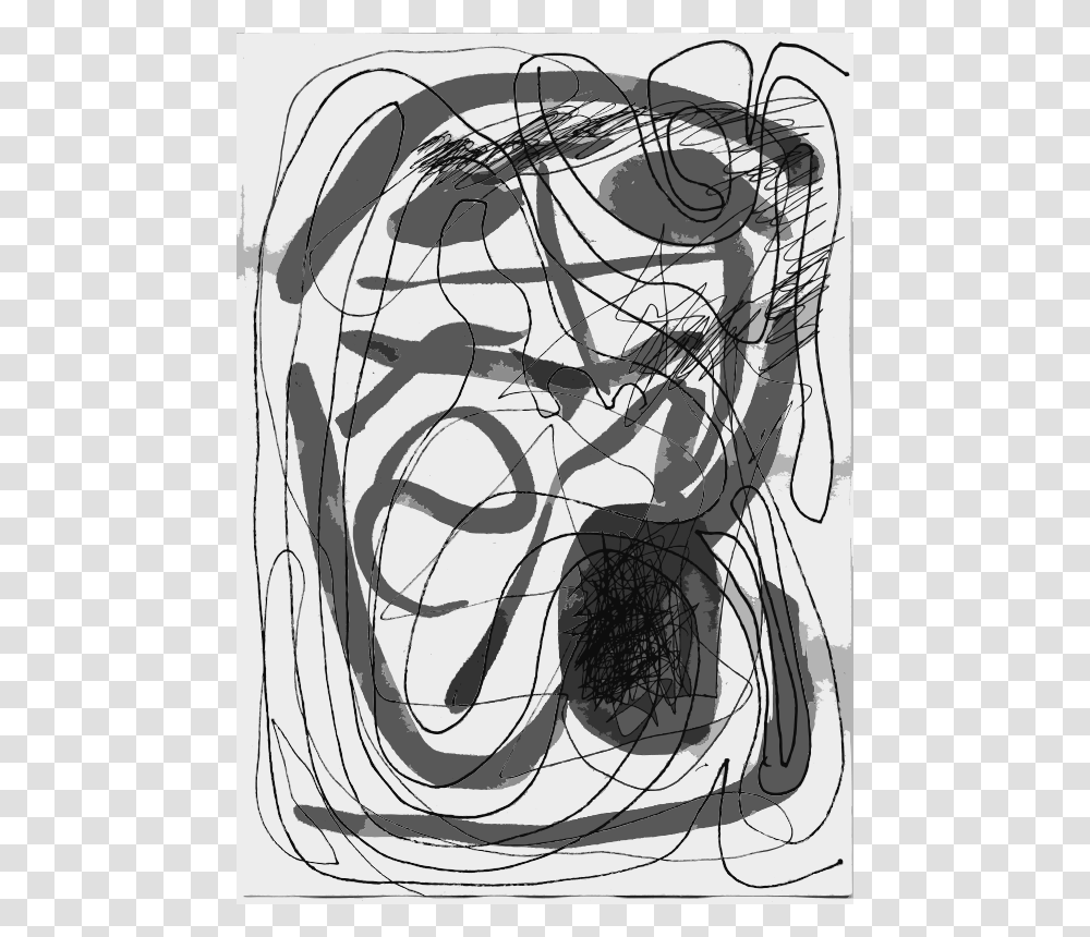 Sumi And Pen Abstraction, Education, Modern Art, Drawing, Sketch Transparent Png