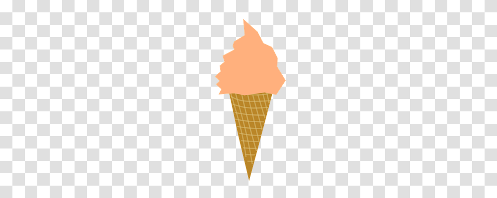 Summer Food, Cone, Cream, Dessert Transparent Png