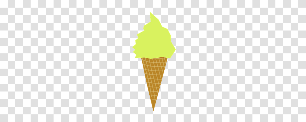 Summer Food, Cone, Cream, Dessert Transparent Png