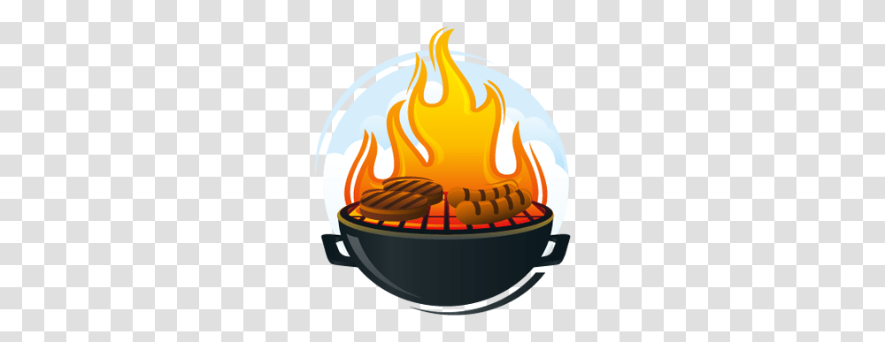 Summer Bbq Series, Fire, Flame, Birthday Cake, Dessert Transparent Png