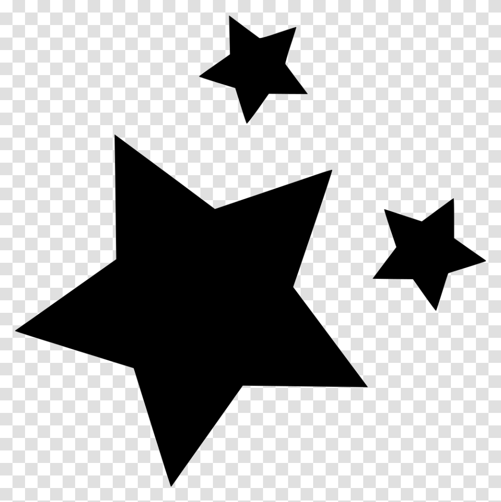 Summer Camp Craft Child Art Black Star Icon, Star Symbol, Cross Transparent Png