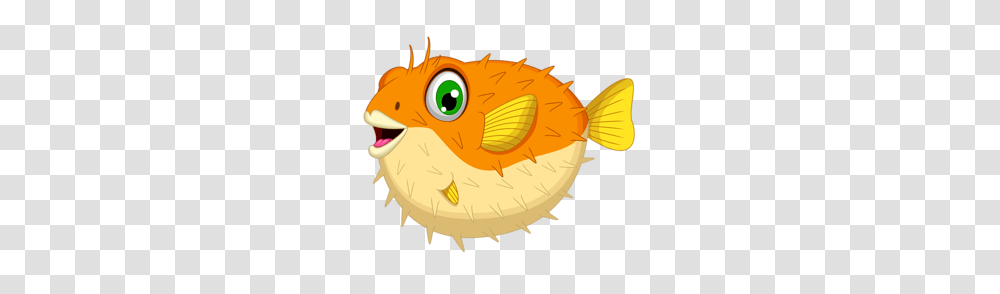 Summer Clip Art, Animal, Fish, Puffer, Sea Life Transparent Png