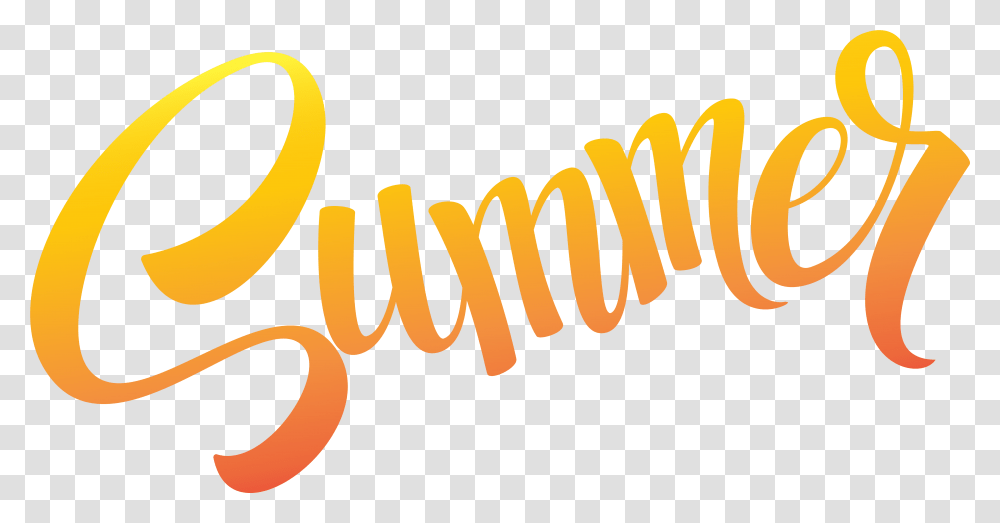 Summer Clip Art Clipart Background Summer, Text, Label, Word, Alphabet Transparent Png