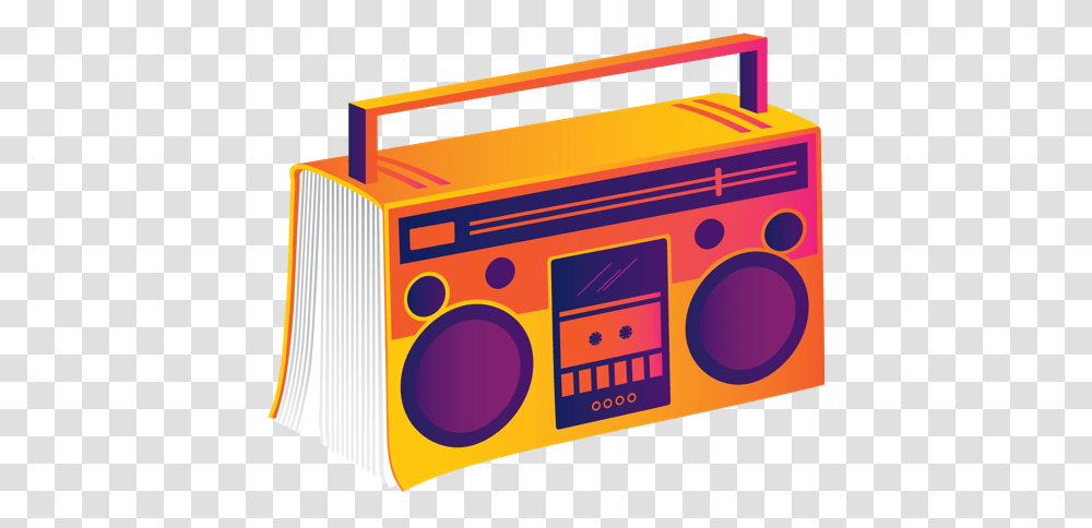 Summer Dance Party, Radio, Electronics, Stereo, Cassette Player Transparent Png