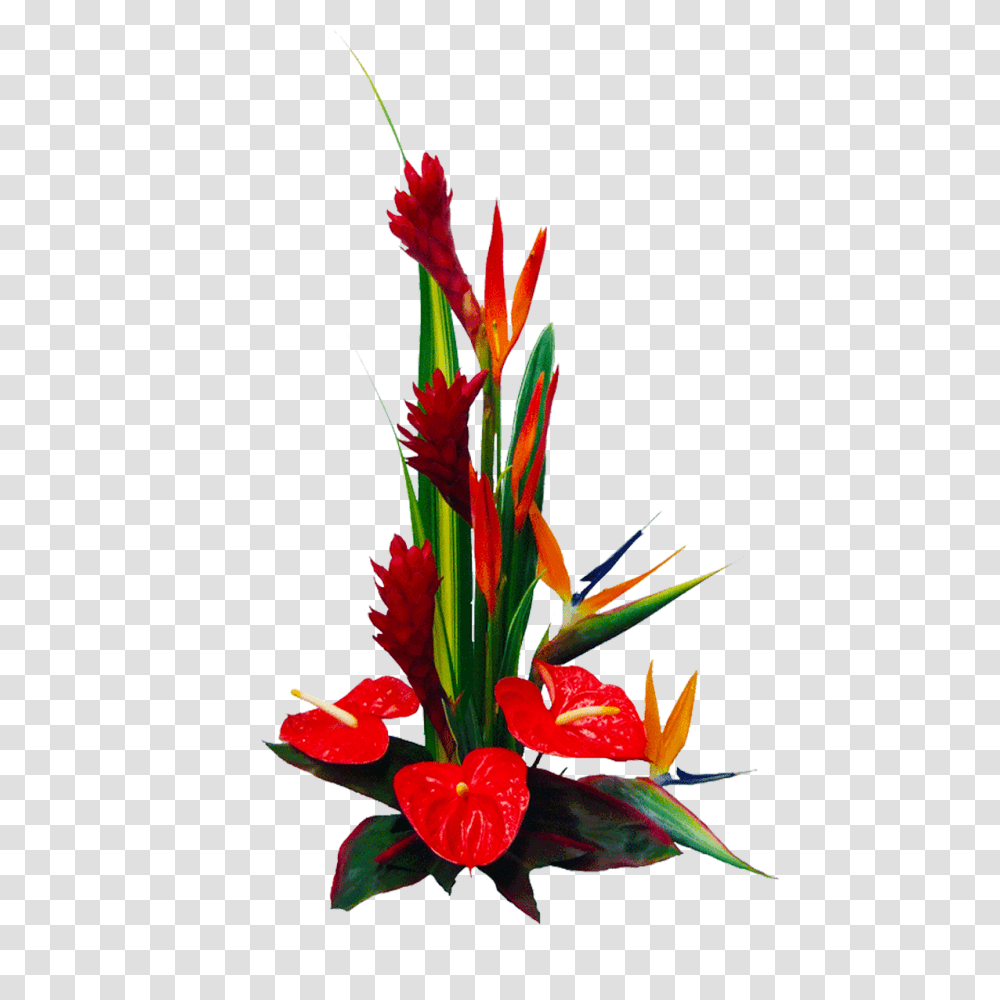Summer Daze Tropical Hawaiian Flowers Bouquet Hawaiian Flowers, Floral Design, Pattern Transparent Png