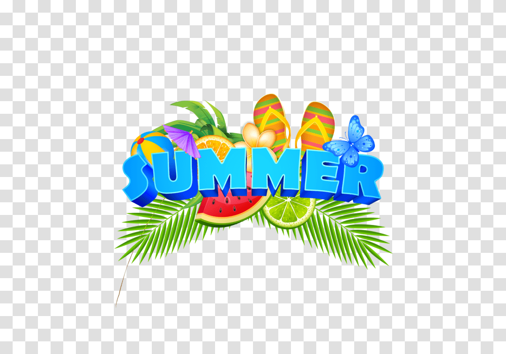 Summer Elements Illustration Badge With Fresh Fruits Summer, Purple Transparent Png