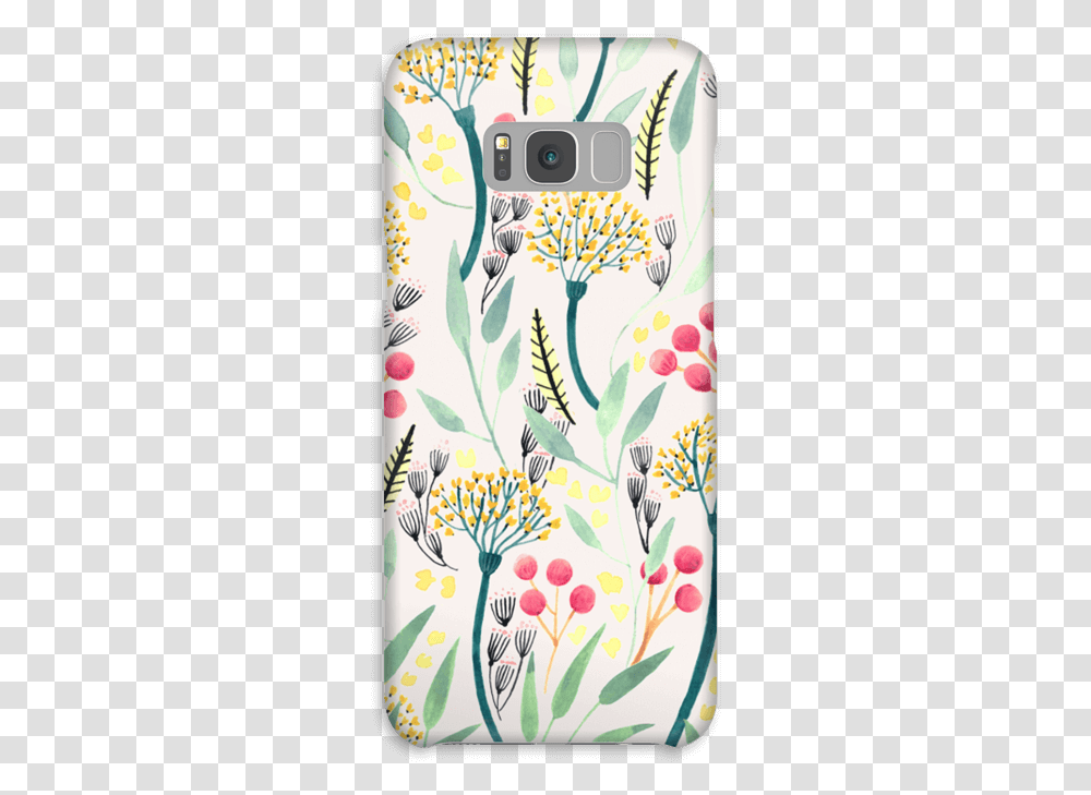 Summer Floral Pattern Case Galaxy S8 Plus Canna Lily, Pillow, Cushion Transparent Png