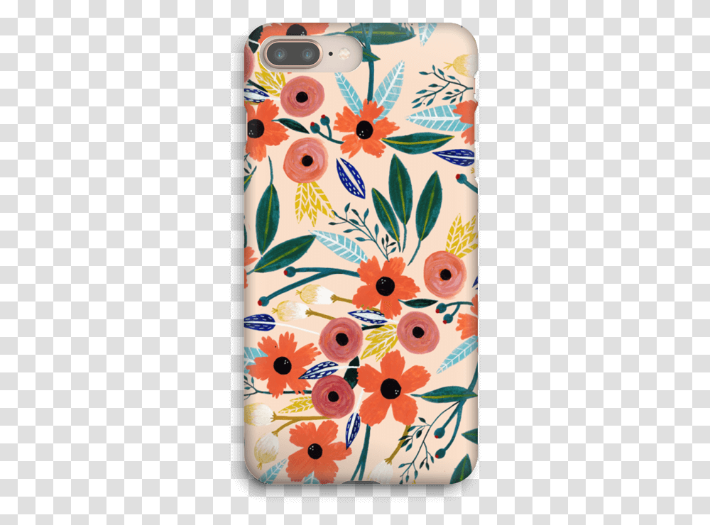 Summer Flowers Case Iphone 8 Plus Case Laptop Flores, Floral Design, Pattern Transparent Png