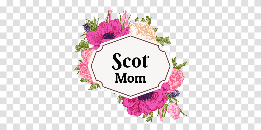 Summer Flowers Scot Mom, Label, Plant, Floral Design Transparent Png