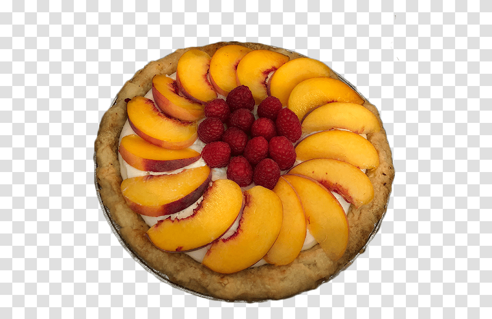 Summer Fruit Cream Pie Kuchen, Plant, Food, Peach, Sliced Transparent Png