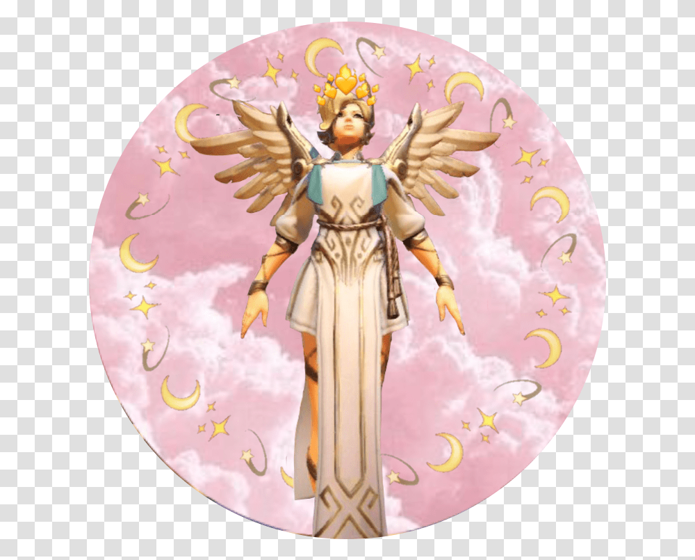 Summer Goddess Mercy Aesthetic Anime Angel, Art, Archangel, Porcelain, Pottery Transparent Png