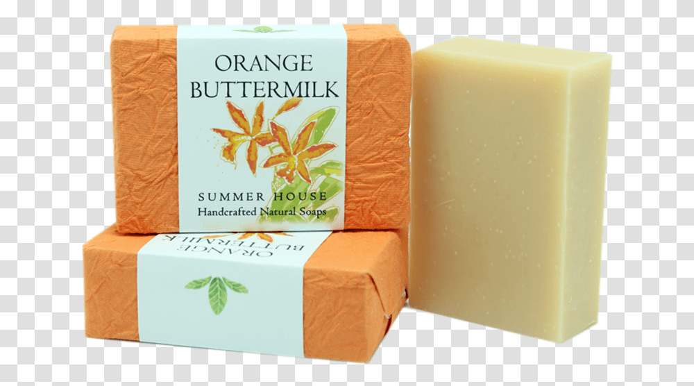 Summer House Orange Buttermilk Soap Orange Soap, Box Transparent Png