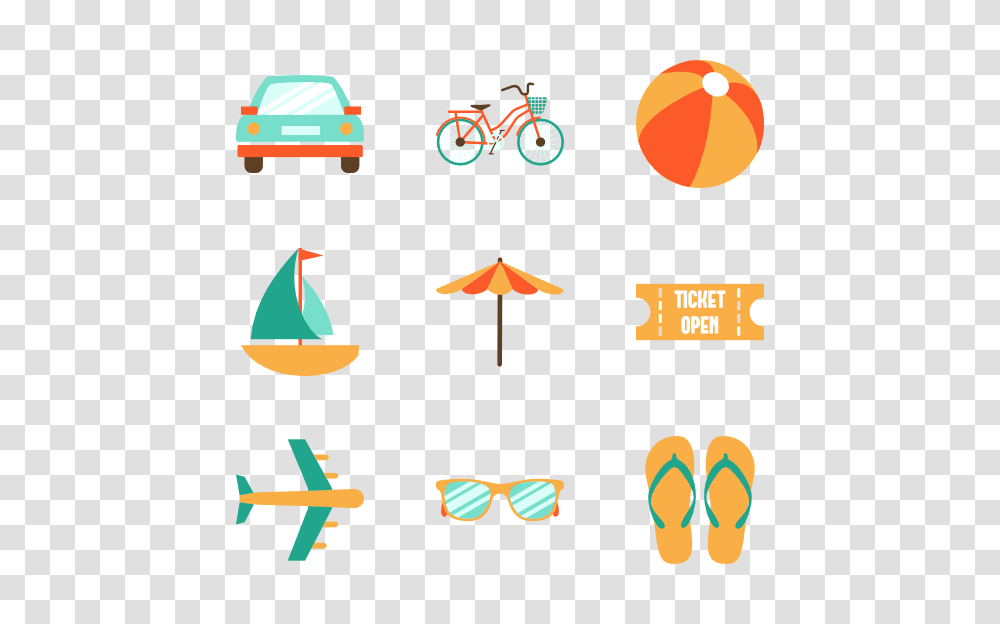 Summer Icon Packs, Bicycle, Vehicle, Transportation, Car Transparent Png