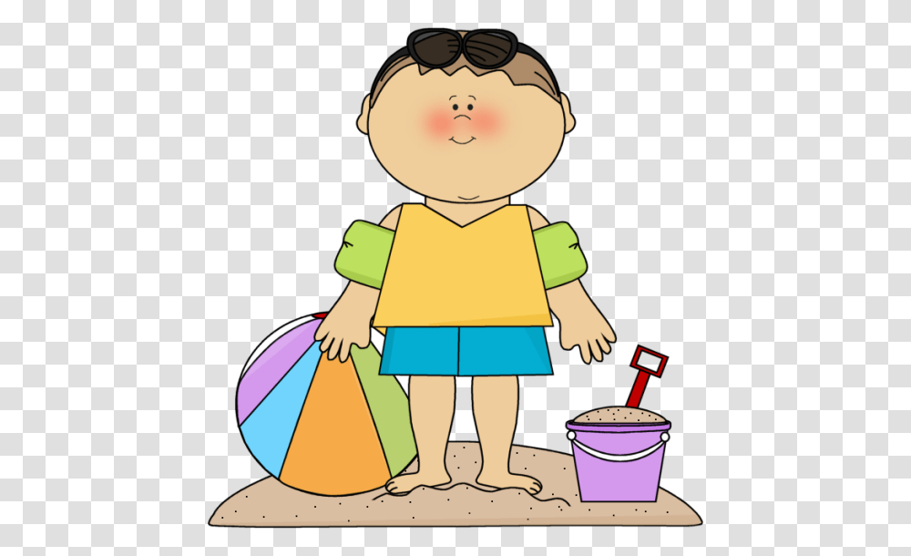 Summer Little Boy On The Beach Clip Art Clip Art, Female, Girl, Toy, Woman Transparent Png