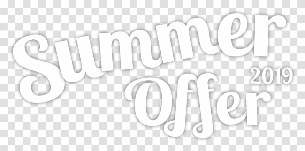 Summer Offer 2019 Graphic Calligraphy, Word, Label, Logo Transparent Png