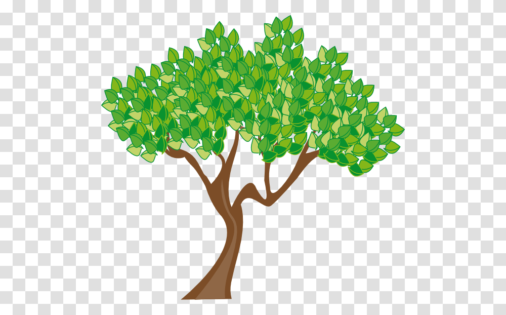 Summer Or Spring Tree Clip Art, Plant, Leaf, Vegetation, Bush Transparent Png