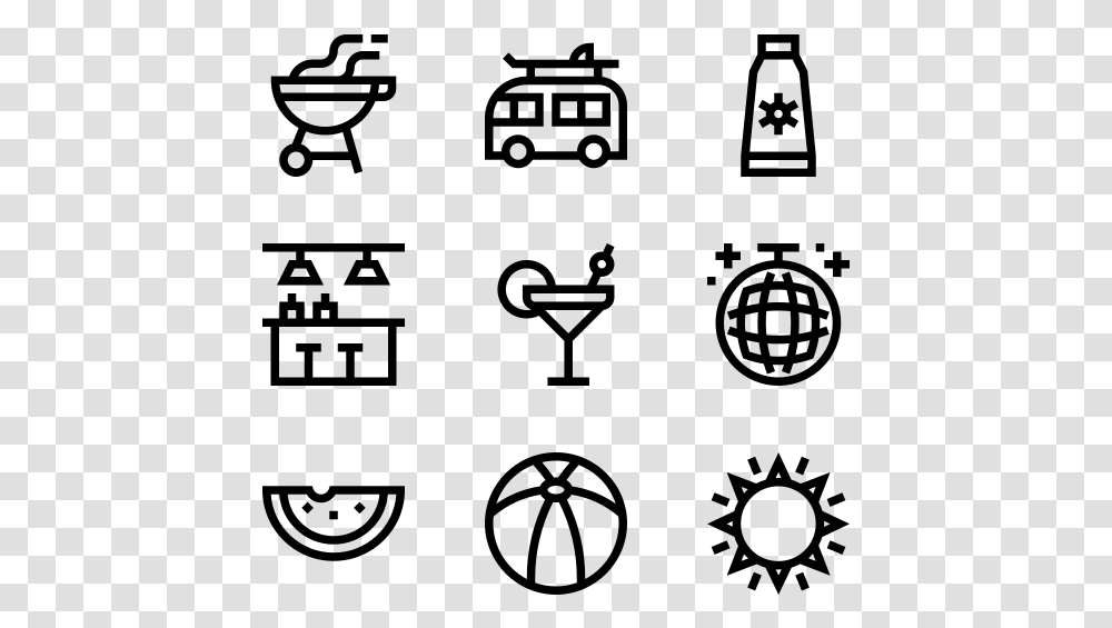 Summer Party Hand Drawn Icon, Gray, World Of Warcraft Transparent Png