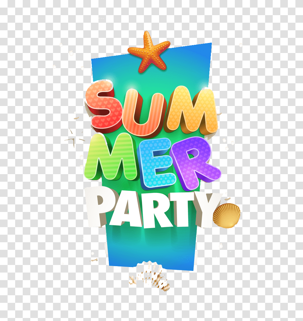 Summer Party Image, Poster, Advertisement, Flyer, Paper Transparent Png