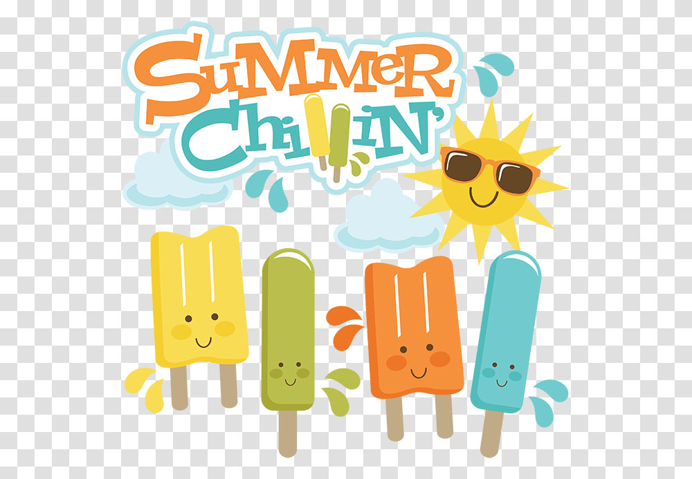 Summer Popsicle Clipart Black And White Popsicle Clip Art Summer, Sunglasses, Flyer Transparent Png