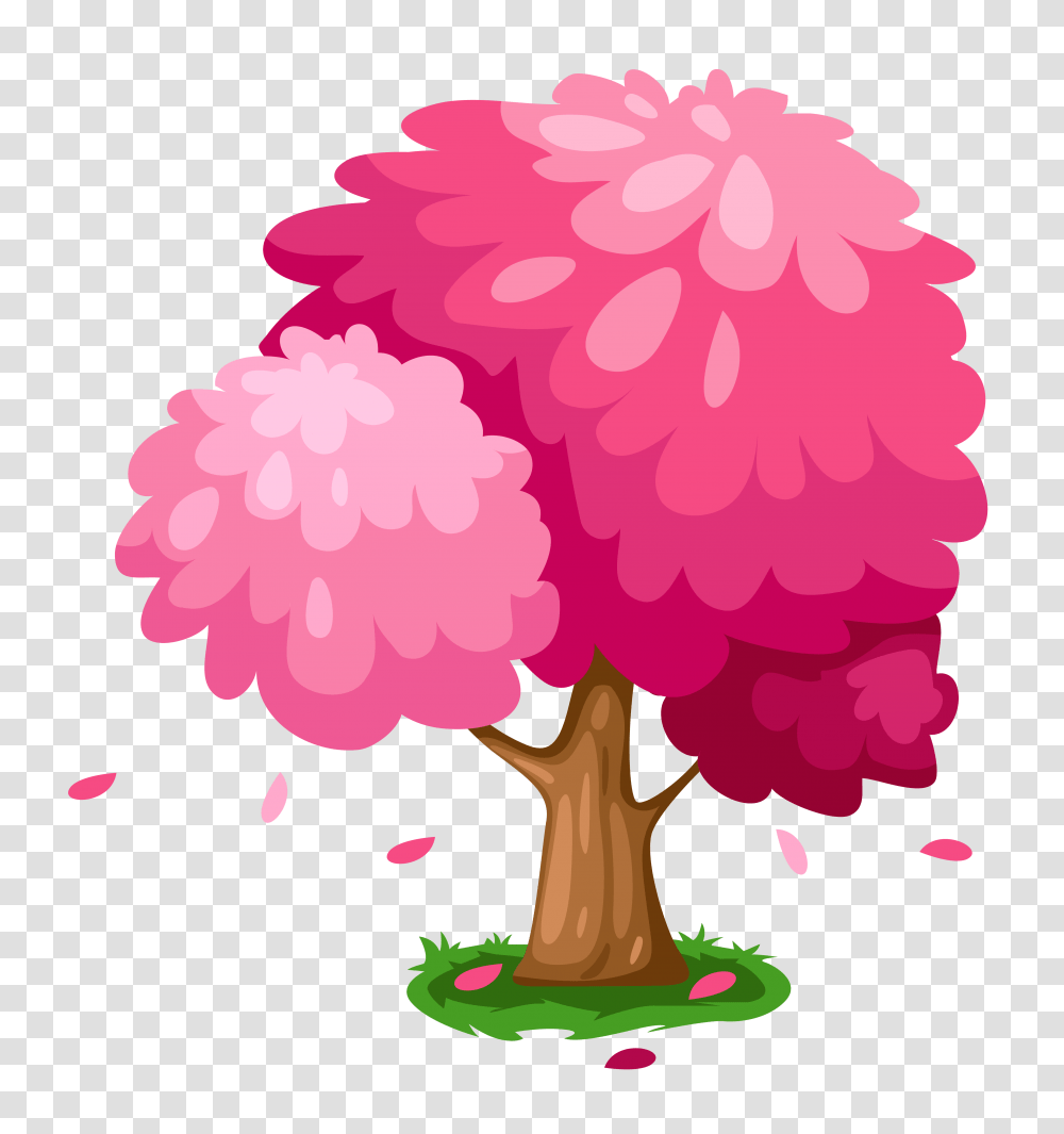 Summer Tree Clipart, Plant, Flower, Blossom, Carnation Transparent Png