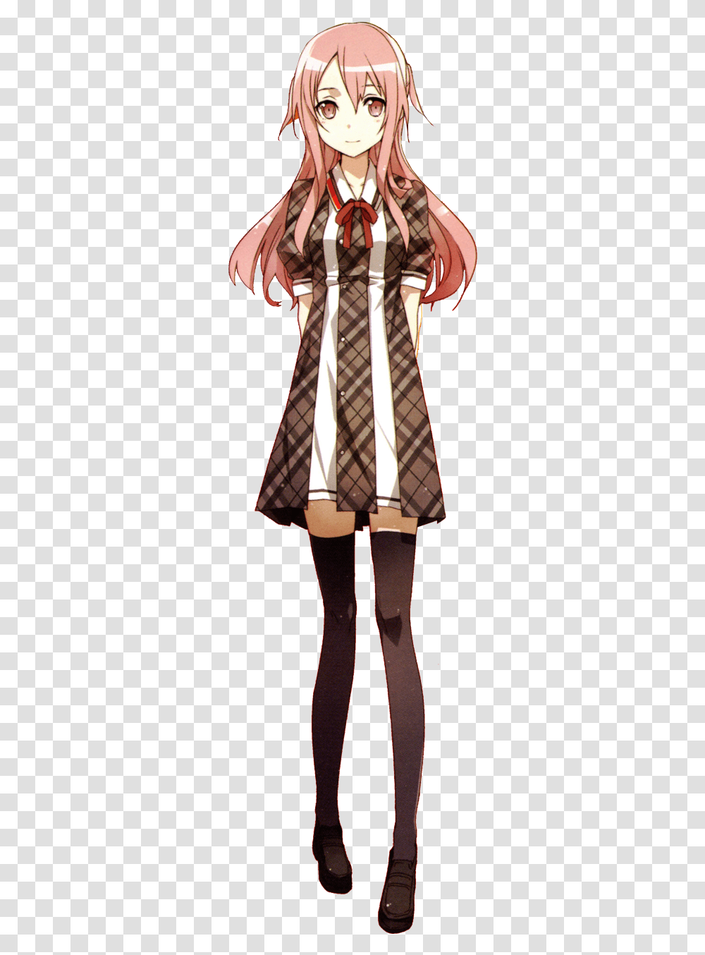 Summer Uniform Homura Hinooka, Person, Tie, Accessories Transparent Png