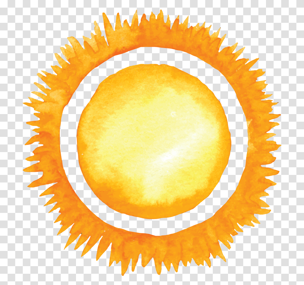 Summer Watercolor Sun Clipart Free Watercolor Sun Background, Outdoors, Graphics, Sky, Nature Transparent Png