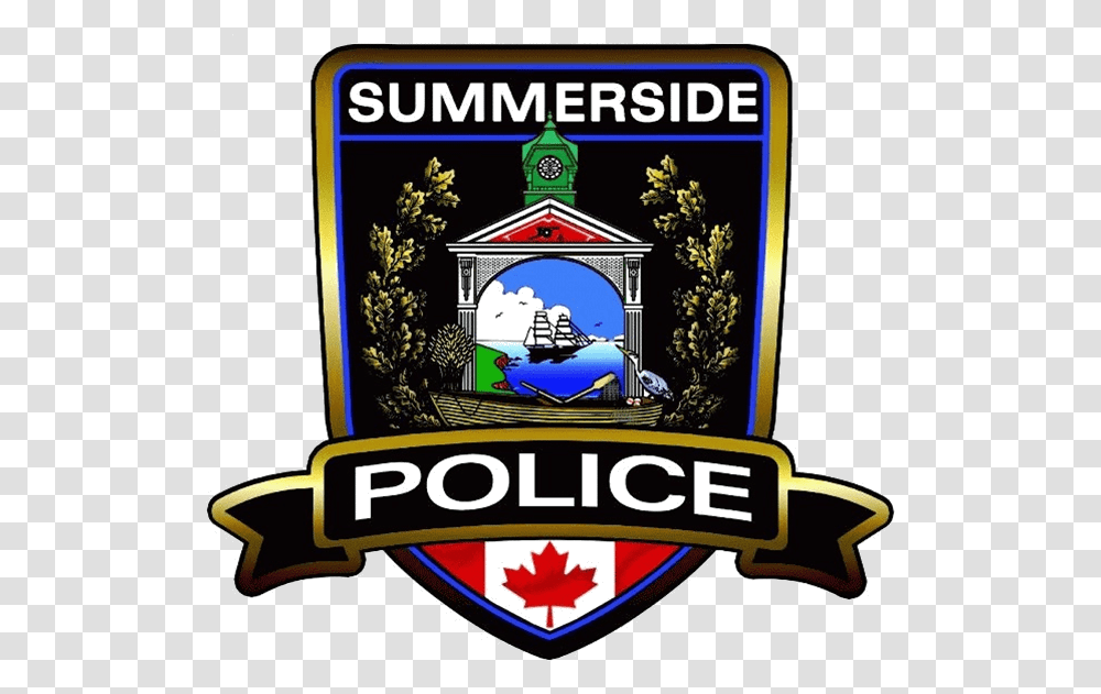 Summerside Police Crest Summerside Police Service, Logo, Emblem, Beverage Transparent Png