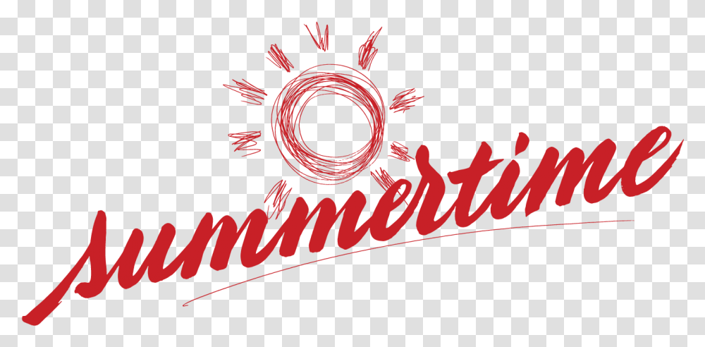 Summertime Image In Summer Is Here, Calligraphy, Handwriting, Alphabet Transparent Png
