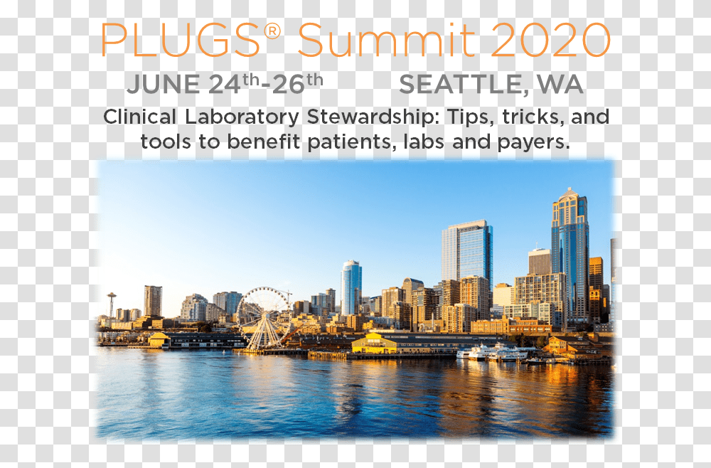 Summit 2020 Save The Date Image Seattle To Cannon Beach, City, Urban, Building, Metropolis Transparent Png