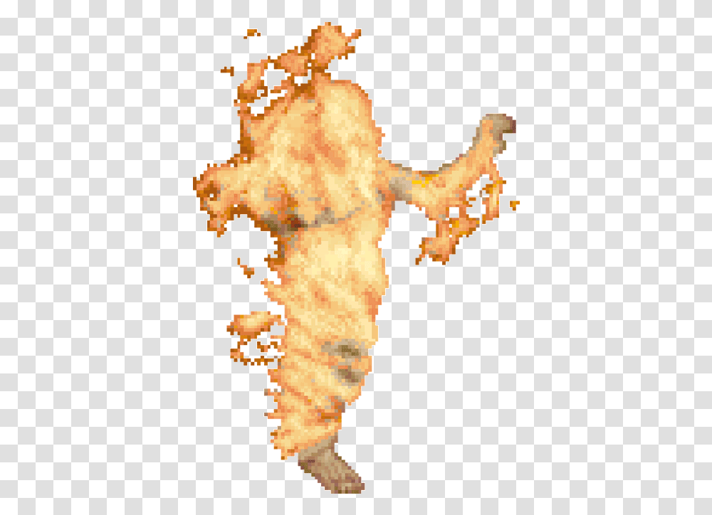 Summon Flaming Human Mods And Community Man On Fire Gif, Cross, Symbol, Animal, Cupid Transparent Png