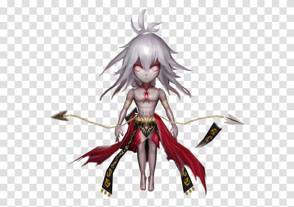 Summoners War Homunculus Wind, Doll, Toy, Knight, Back Transparent Png