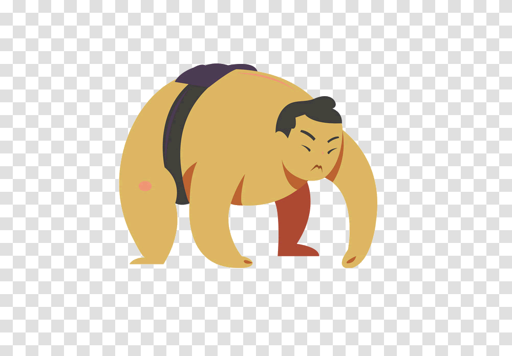 Sumo, Sport, Elephant, Wildlife, Mammal Transparent Png