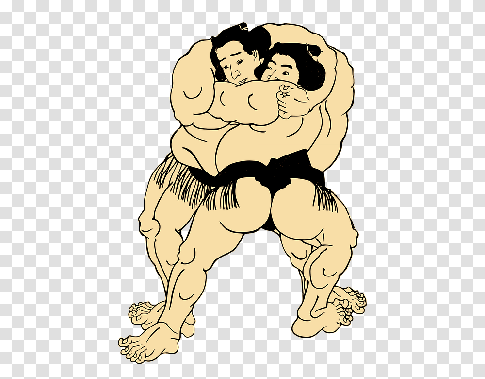 Sumo, Sport, Person, Hand Transparent Png